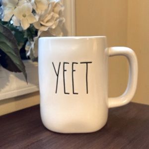 Rae Dunn YEET ceramic mug